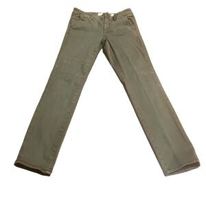 Hei Hei Olive Green Stretch Skinny Pants Jeans Size 27